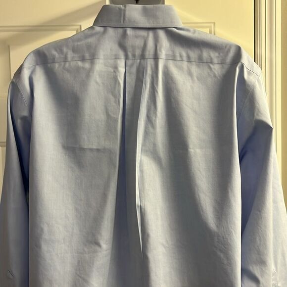 Brooks Brothers 346 Non-Iron All Cotton Long Sleeve Collar Button Down Men Shirt - Picture 8 of 13